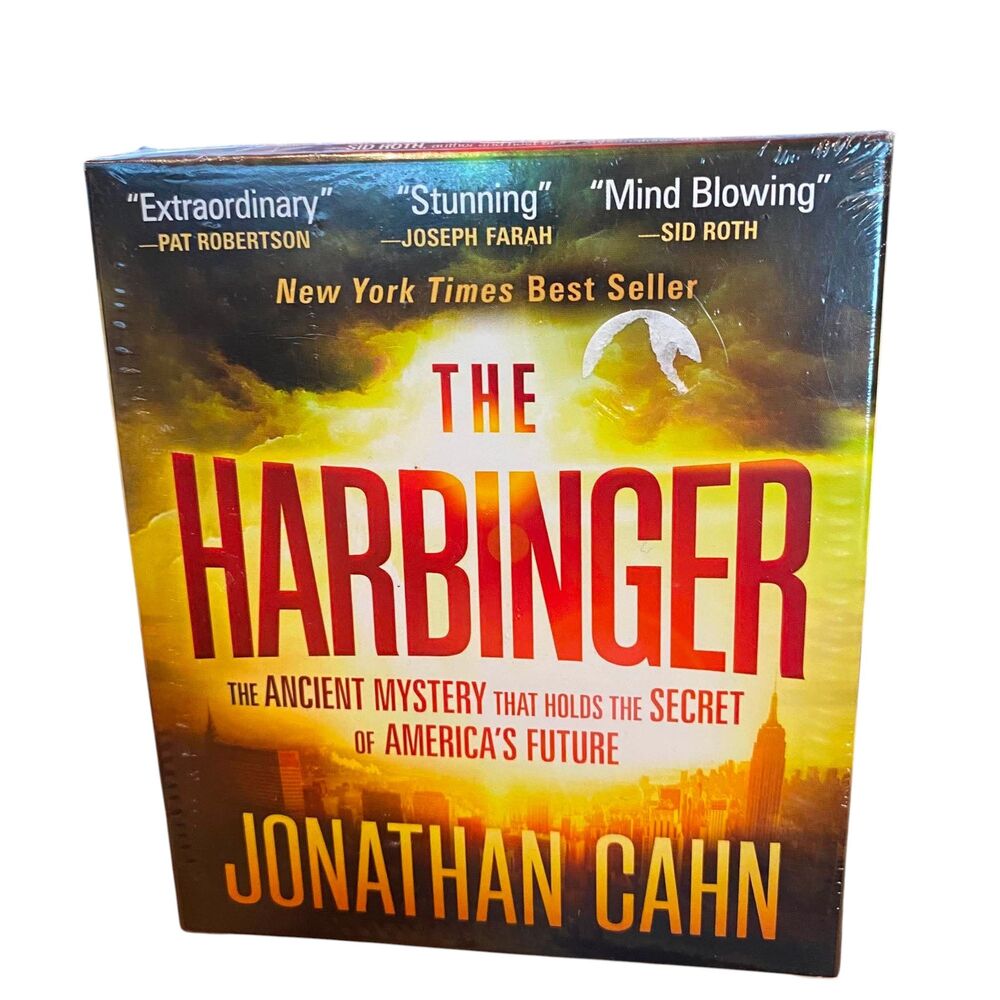 The Harbinger 6 CD Audio Book Set NIB Sealed NY Times Best Seller Jonathon Cahn